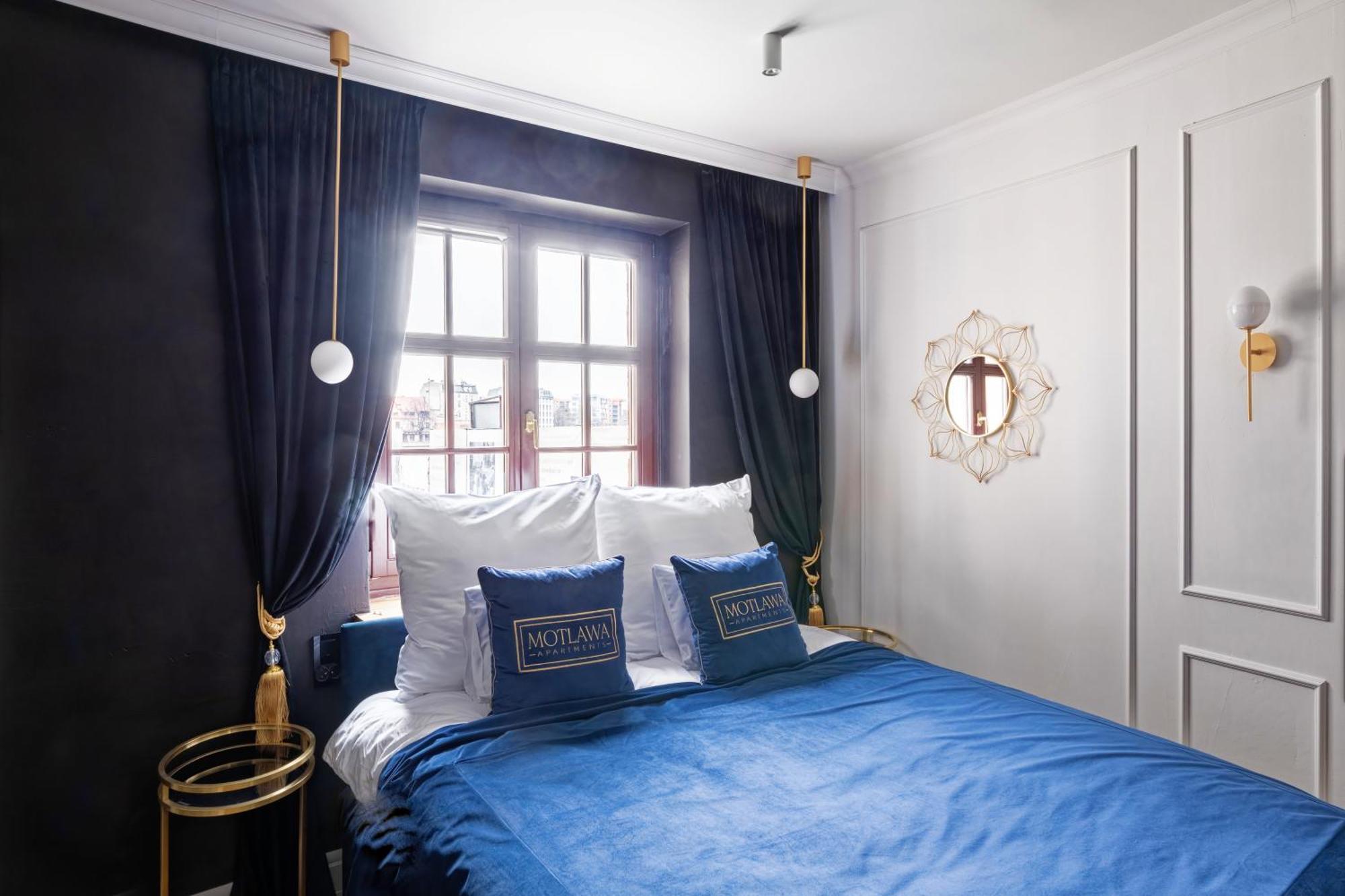 Motlawa Apartments - Old Town & River Viev, Fast Wifi กดัญสก์ ภายนอก รูปภาพ