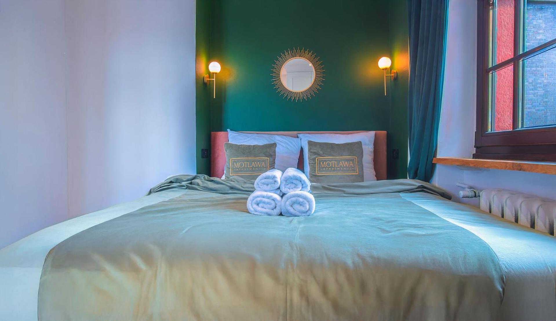 Motlawa Apartments - Old Town & River Viev, Fast Wifi กดัญสก์ ภายนอก รูปภาพ