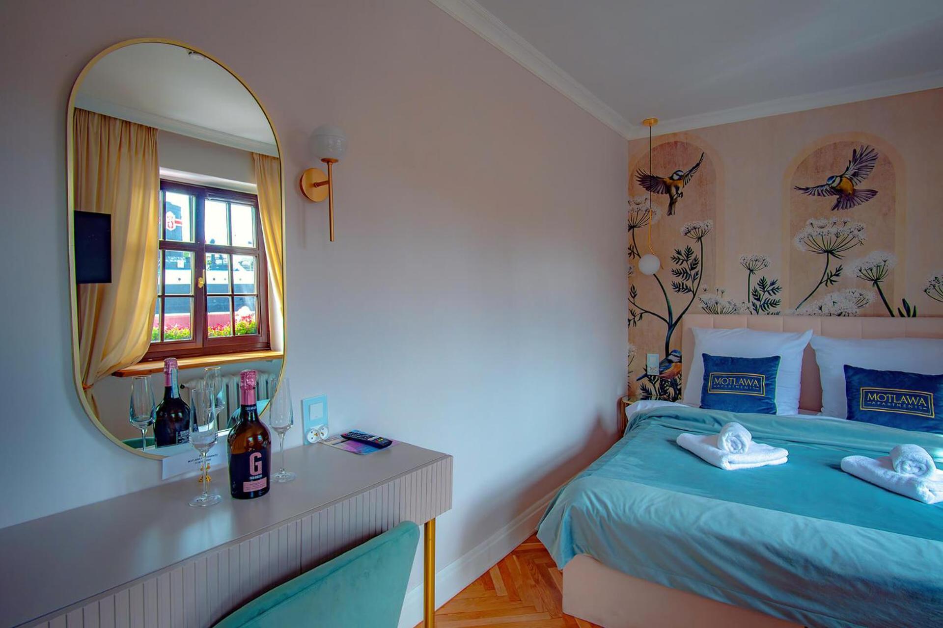 Motlawa Apartments - Old Town & River Viev, Fast Wifi กดัญสก์ ภายนอก รูปภาพ