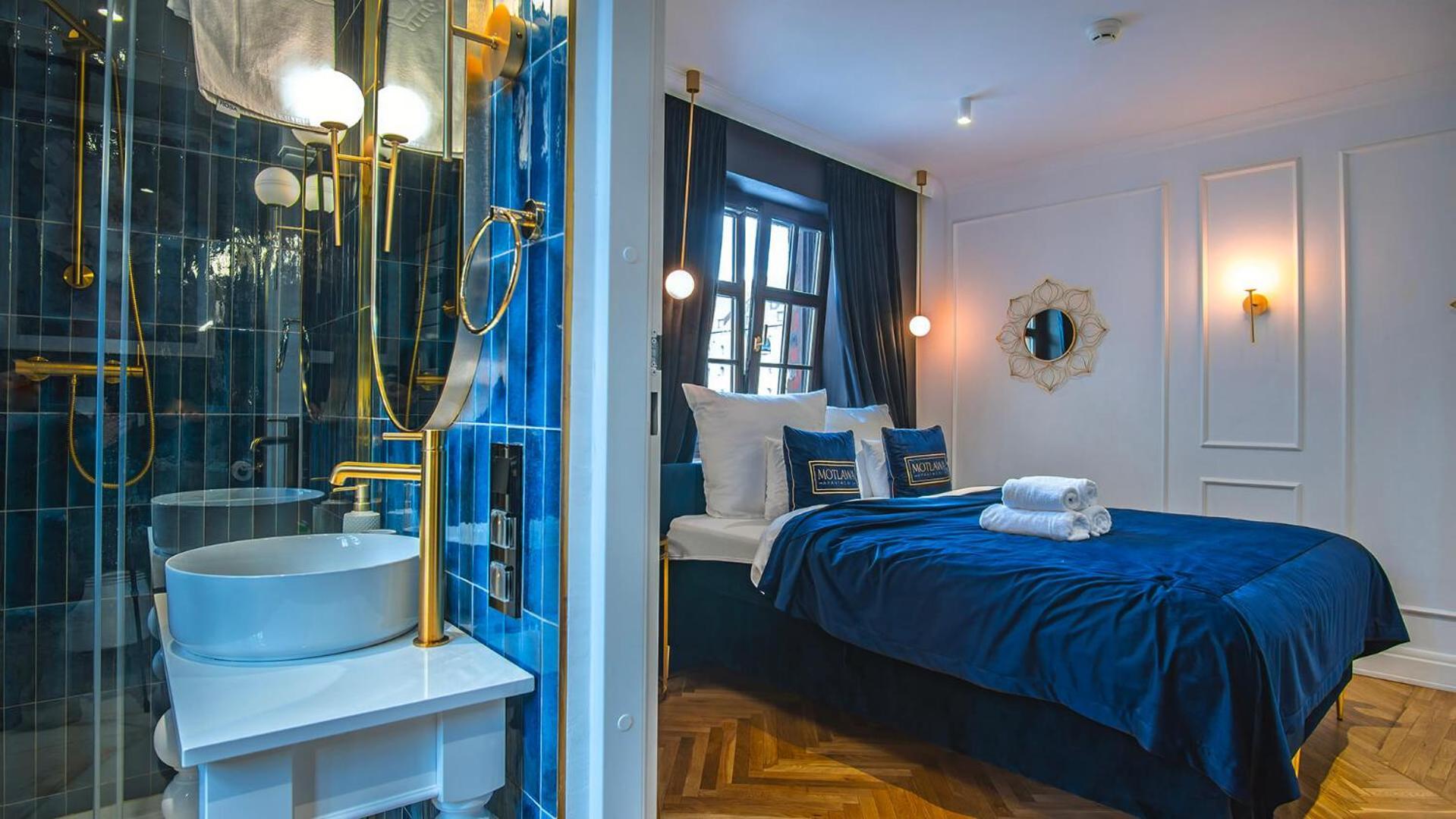 Motlawa Apartments - Old Town & River Viev, Fast Wifi กดัญสก์ ภายนอก รูปภาพ